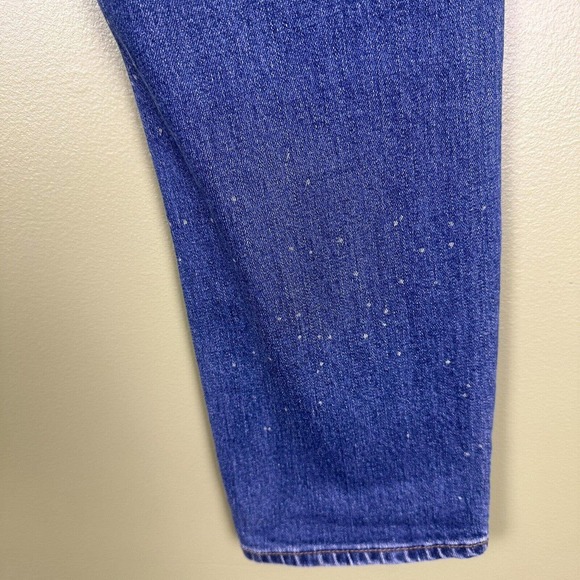 Pacsun Mom Jeans Size 30 Medium Wash High Rise Stretch Zip Fly Cotton Blue Women - Picture 4 of 10